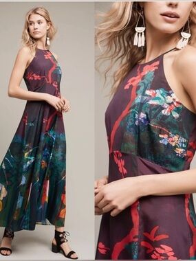 NWT Moulinette Soeurs Cadence Maxi Dress Summer Wedding Size 10